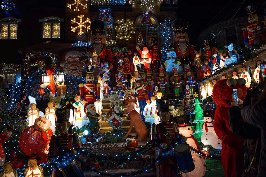 Dyker Heights at Christmas