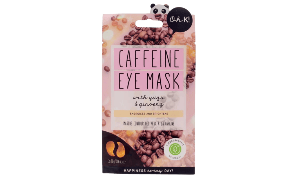 caffeine eye mask