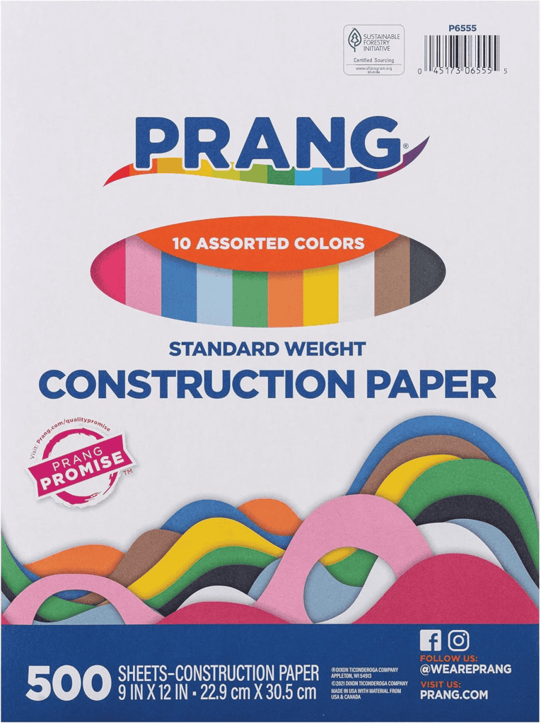 construction paper