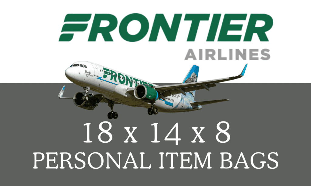 The 7 Best 18x14x8 Frontier Airlines Personal Item Bags and Backpacks