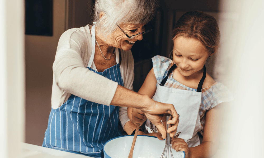 grandma cooking