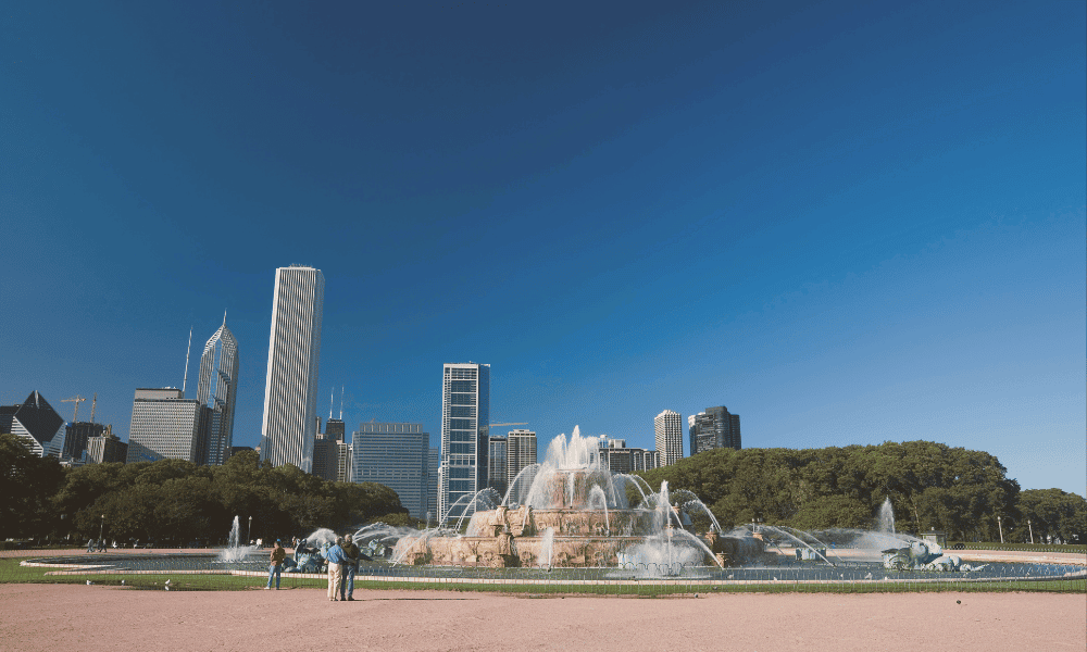 Clarence F Buckingham Fountain