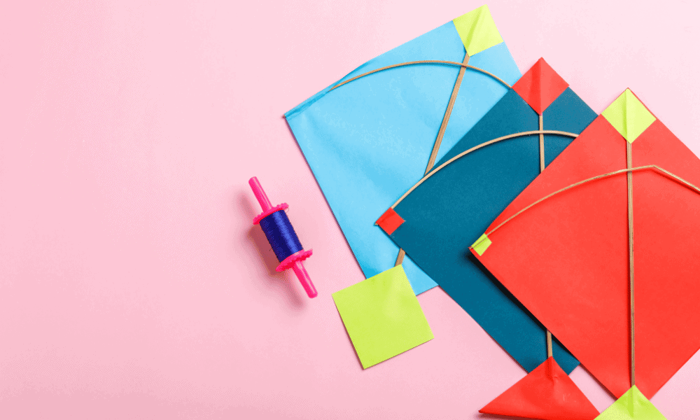 homemade kite