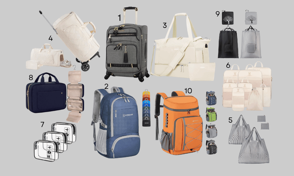 luggage essential options